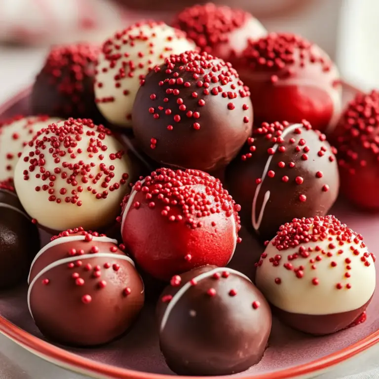 Red Velvet Bourbon Cake Balls